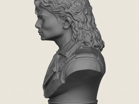 Бюст Майкла Джексона 3D Принт Модель