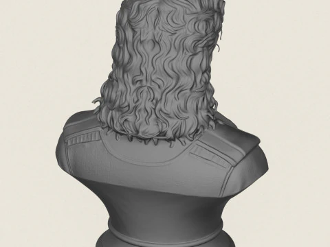 Michael Jackson Bust 3D Print Model