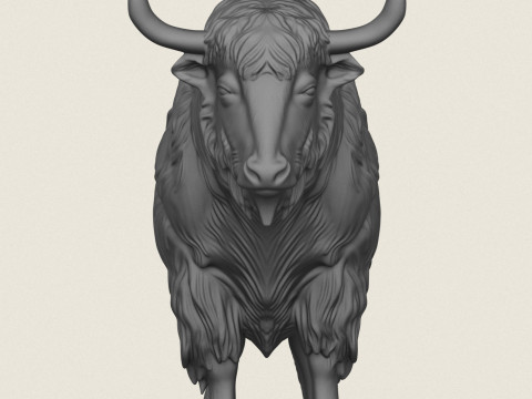 Himalaya-Yak 3D Druckmodell