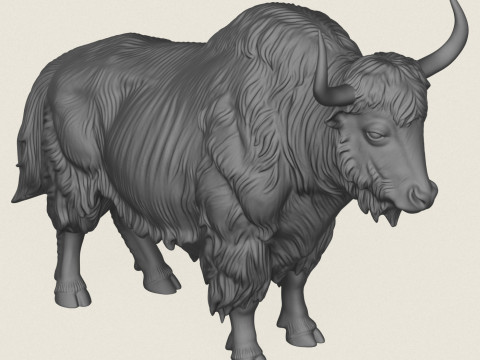 Himalaya-Yak 3D Druckmodell