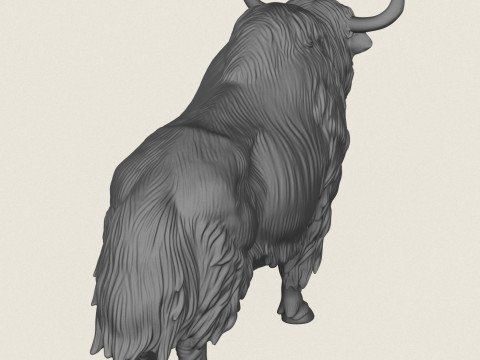 Himalaya-Yak 3D Druckmodell