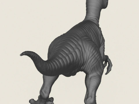 Velociraptor Dinosaur 3D Print Model