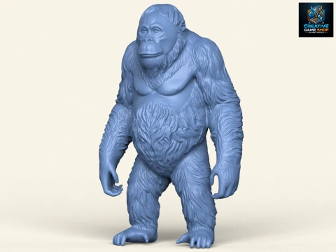 Orang-oetan aap 3D printmodel
