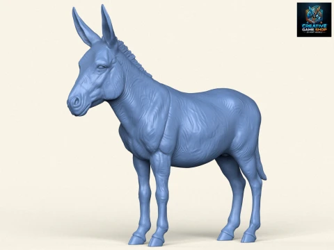 Eşek 3D Baskı Modeli