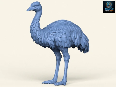 p&aacute;jaro em&uacute; Modelo de impresión 3D