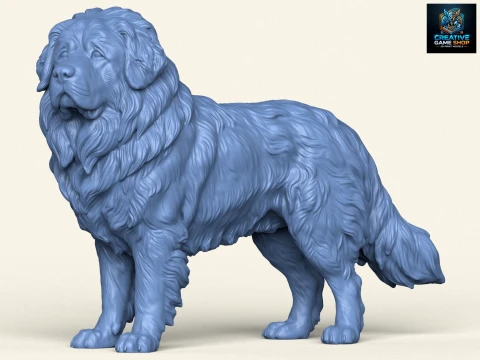 ヒマラヤンドッグ 3Dプリントモデル
