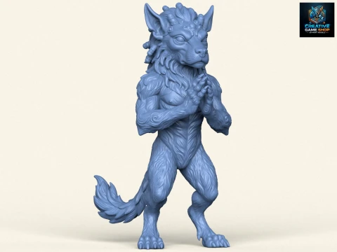 Cane mostro fantasy Modello di stampa 3D
