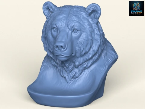 Тримач для мила Bear Head 3D Принт Модель