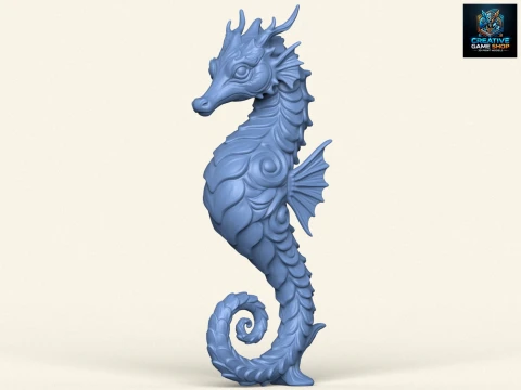 Cavalluccio marino Modello di stampa 3D