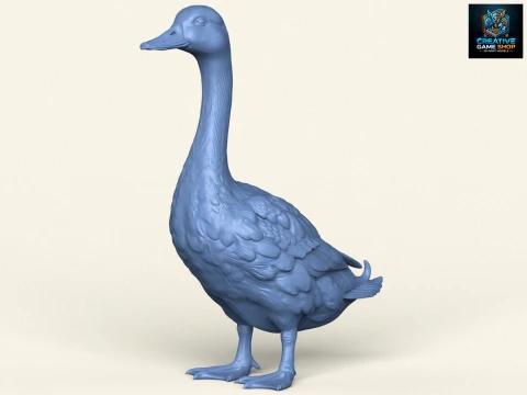 pato salvaje Modelo de impresión 3D