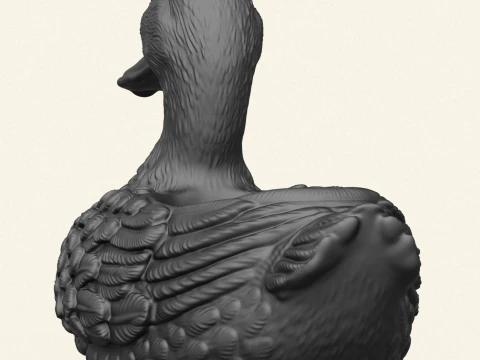 Duck Soap Holder 3D Print Model