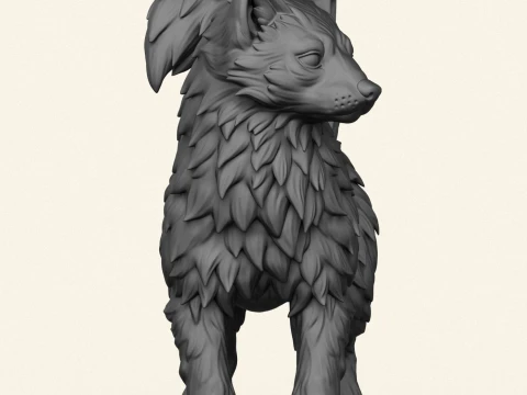 Wild Marten 3D Print Model