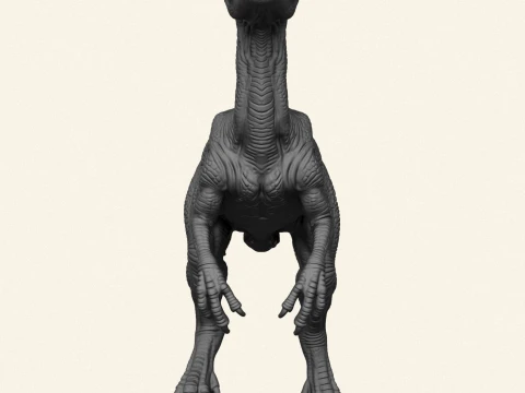 Wild Velociraptor Dinosaur 3D Print Model