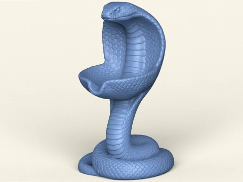 Cobra Snake Soap Holder 3D Print Model