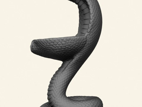 Cobra Snake Soap Holder 3D Print Model