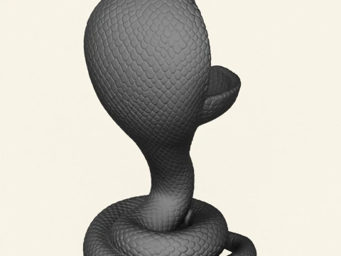 Cobra Snake Soap Holder 3D Print Model