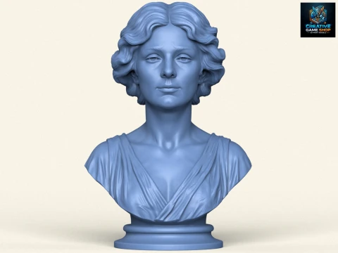 Айседора Дункан Бюст 3D Принт Модель