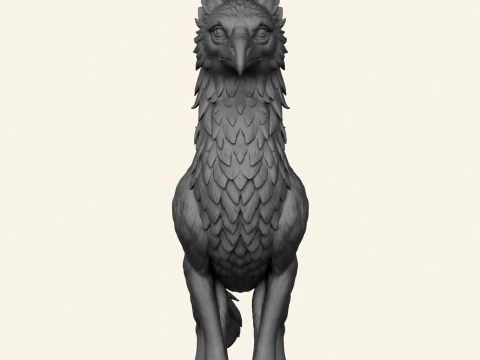 Keythong Griffin Print Ready 3D Print Model