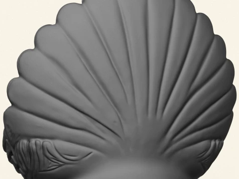 Stylish Peacock Object Holder 3D Print Model