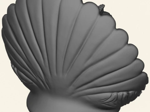 Stylish Peacock Object Holder 3D Print Model