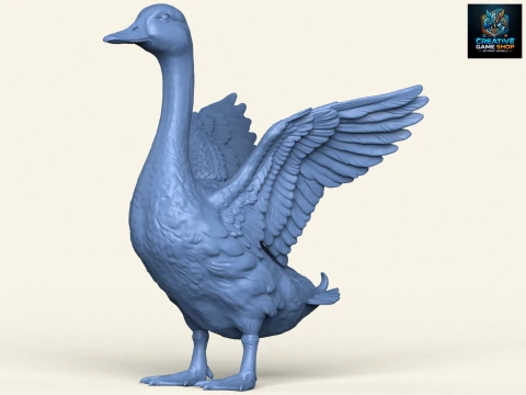 pato ganso Modelo de impresión 3D