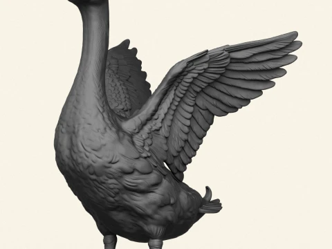 Goose Duck 3D Print Model