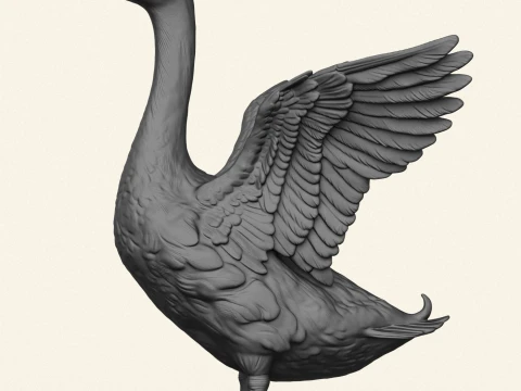 Goose Duck 3D Print Model