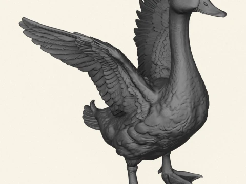 Goose Duck 3D Print Model