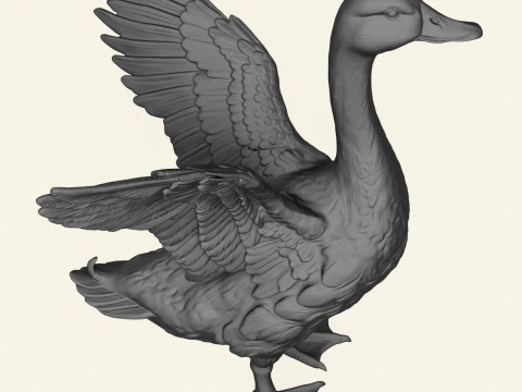 Goose Duck 3D Print Model