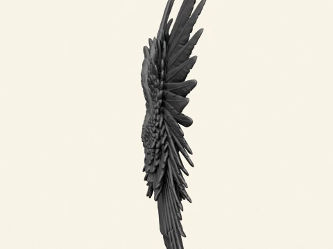 Angel Wings Print Ready 3D Print Model