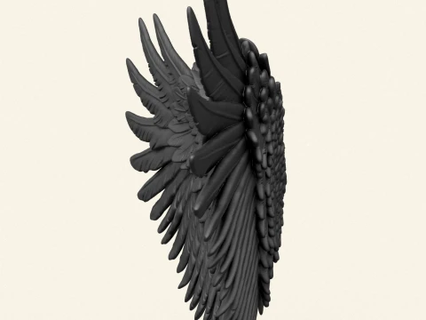 Bird Wings Print Ready 3D Print Model