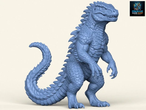 Monster Godzilla Print Ready 3D Print Model