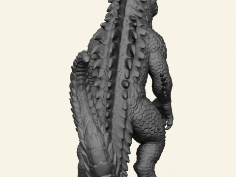 Monster Godzilla Print Ready 3D Print Model