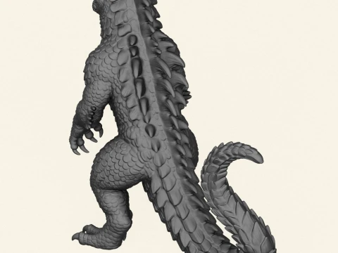 Monster Godzilla Print Ready 3D Print Model