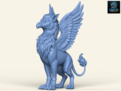 Holy Griffin Print Ready 3D Druckmodell