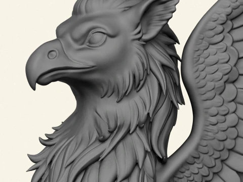 Holy Griffin Print Ready 3D Print Model