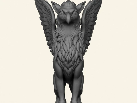 Holy Griffin Print Ready 3D Print Model
