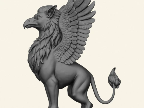 Holy Griffin Print Ready 3D Print Model