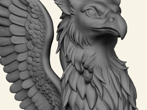 Holy Griffin Print Ready 3D Print Model