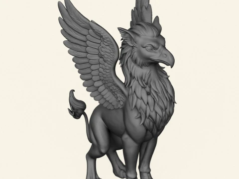Holy Griffin Print Ready 3D Print Model