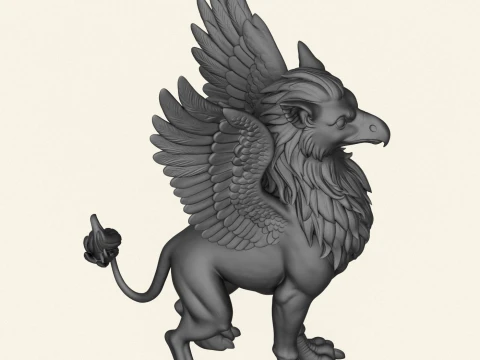 Holy Griffin Print Ready 3D Print Model
