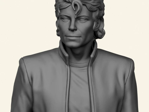 Michael Jackson Statue 3D Print Model