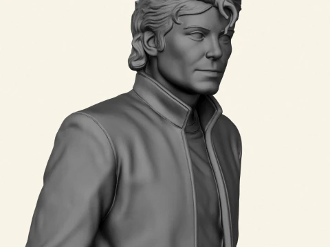 Michael Jackson Statue 3D Print Model