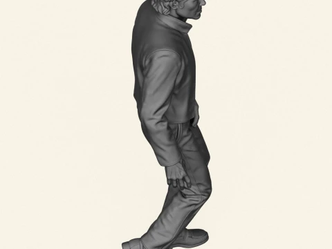 Michael Jackson Statue 3D Print Model