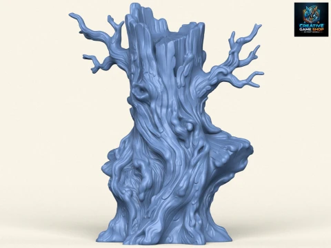 Dead Tree Trunk 03 3D Print Model