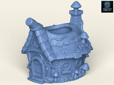 Jardini&egrave;re de conception de maison &eacute;l&eacute;gante Modèles 3D en vedette