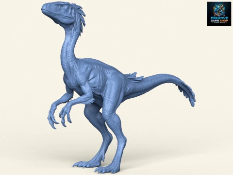 Compsognathus Dinosaur 3D Print Model