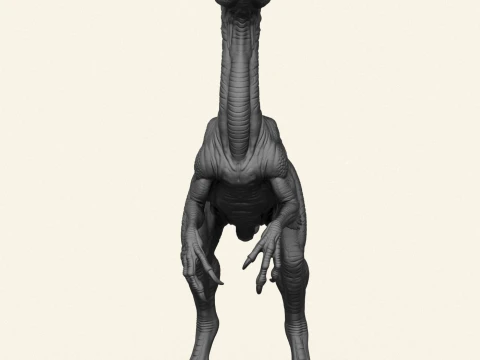 Compsognathus Dinosaur 3D Print Model