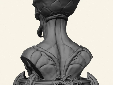District 9 Alien Bust 3D Print Model