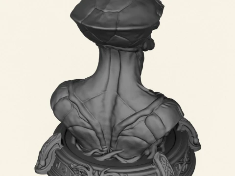 District 9 Alien Bust 3D Print Model